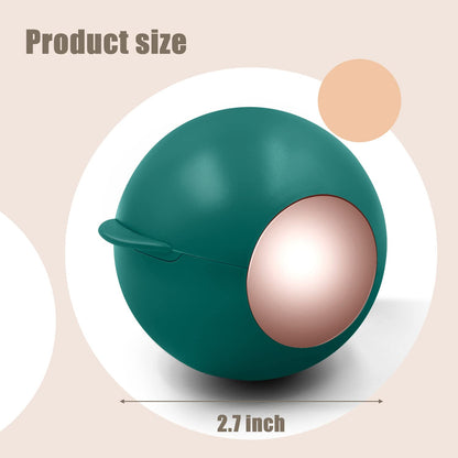 Reusable Lint Roller for Pet Hair, Washable Lint Remover for Clothes, Portable Pet Hair Remover for Travel Household (Green)