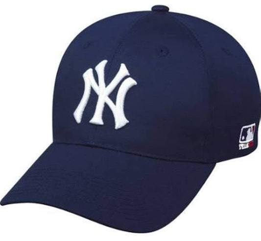 Outdoor Cap New York Yankees Adult Adjustable Officially Licensed Baseball Hat Navy