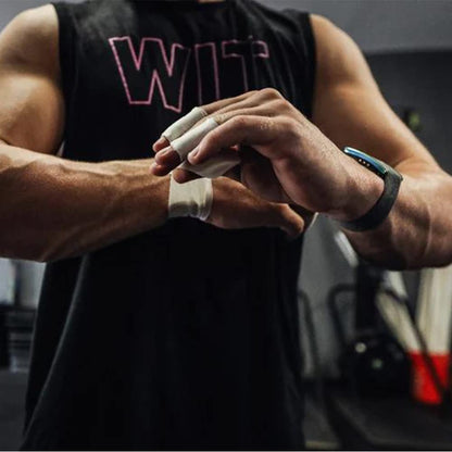 ADMITRY Athletic Tape,5 Pack White Sports Tape,Very Strong No Sticky Residue Wrist Ankle Tape for Gymnastics Boxing Lacrosse Climbing Hockey Bat