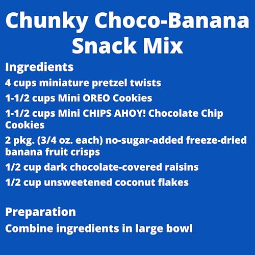OREO Mini Cookies, CHIPS AHOY! Mini Cookies, Nutter Butter Bites & RITZ Bits Cheese Crackers Variety Pack, 15 Big Bags