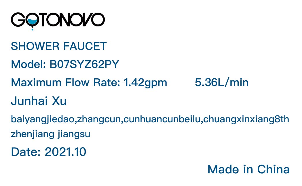 gotonovo Bathroom Shower Faucet Rain Mixer 8 Inch Round Shower Head Double Cross Handle with Tub Spout Wall Mount Bathroom Shower Fixtures 3 Function Metal Handheld Sprayer Polished Gold