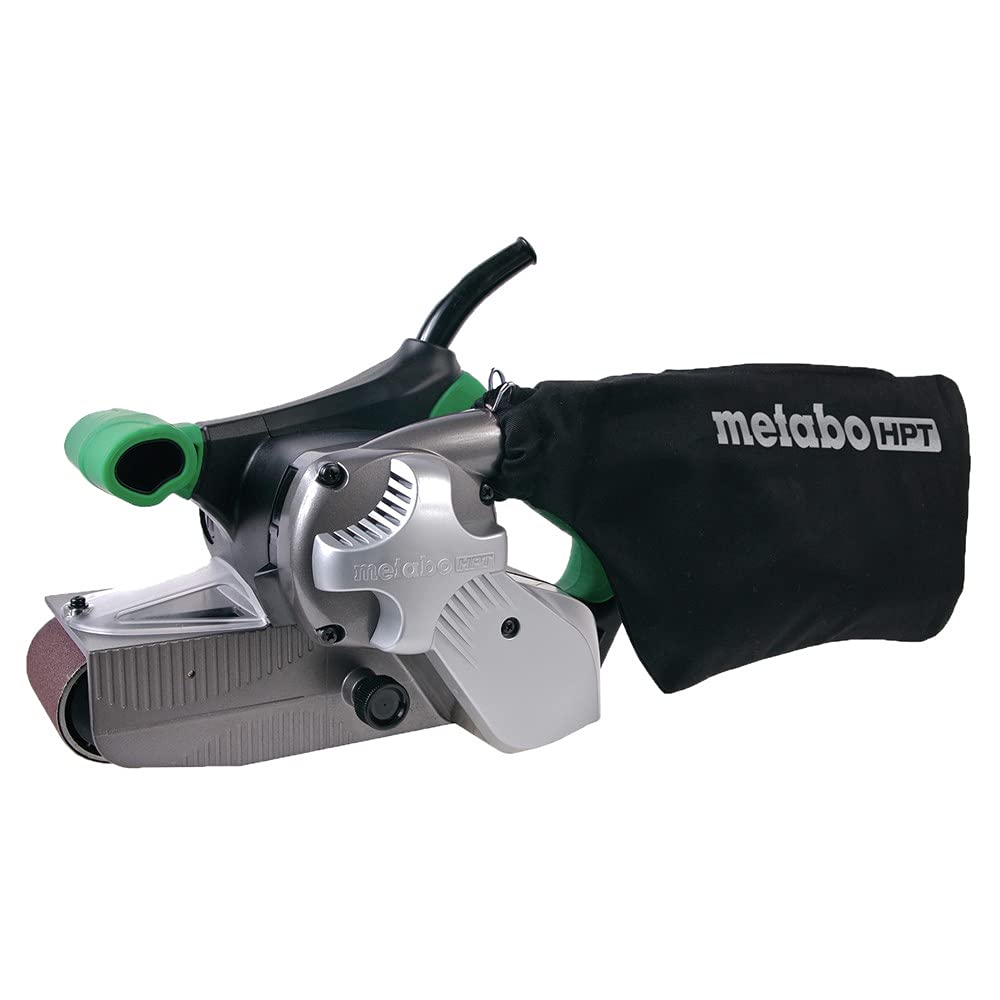 Metabo HPT Belt Sander | 3 x 21 Inch | For Woodworking | Variable Speed | 9.0 Amp Motor | Soft Grip | 5-Year Warranty | SB8V2