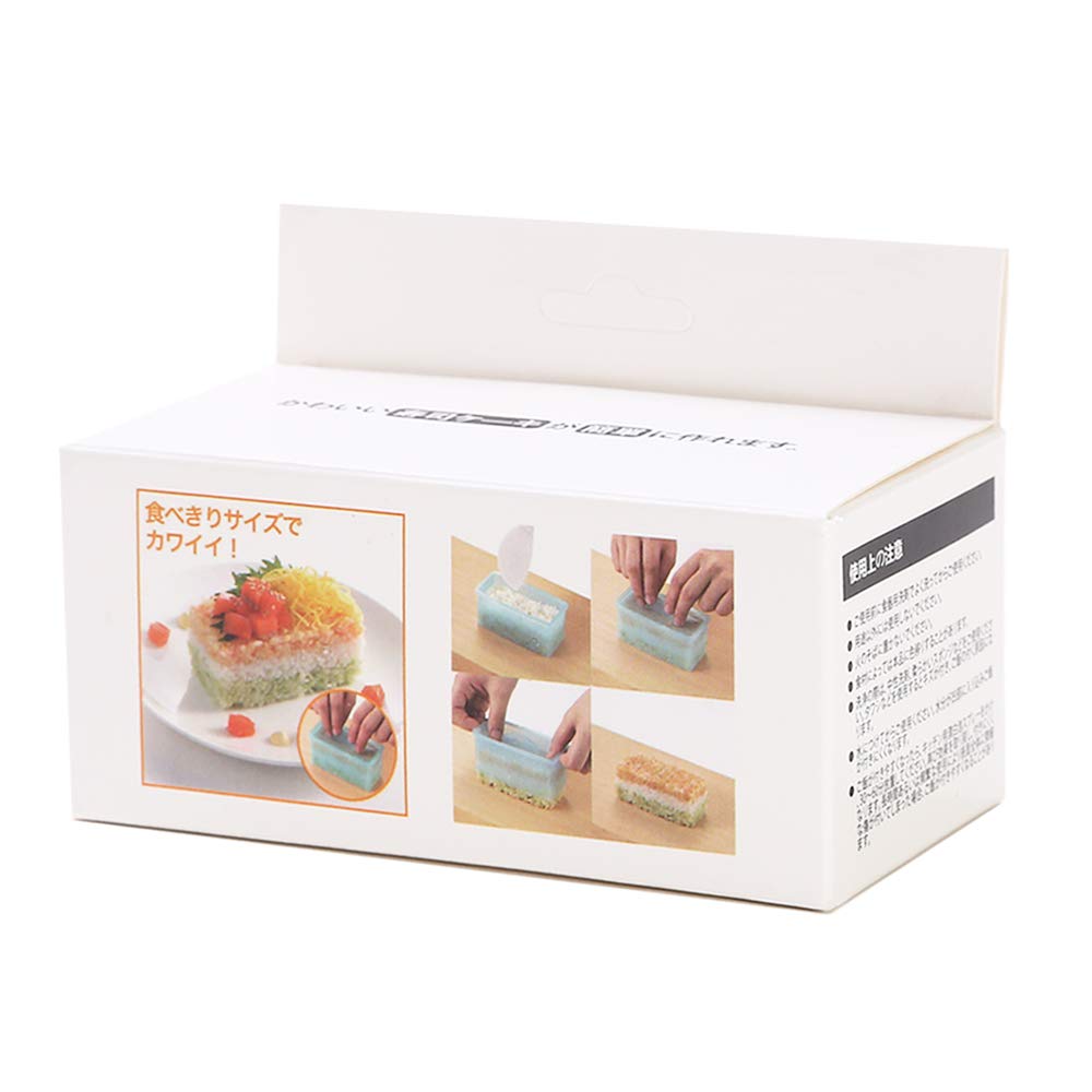 RC Non Stick Musubi Maker Press, BPA Free Sushi Making Kit Onigiri Mold, Non-Toxic Luncheon Meat Press Hawaiian Spams Musubi Maker Mold (White)