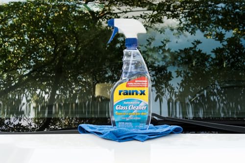 Rain-X 630018 Auto Glass Cleaner, 23 oz. - Cleans Car Windows, Windshields and Other Auto Glass Surfaces for a Clean, Streak-Free Finish