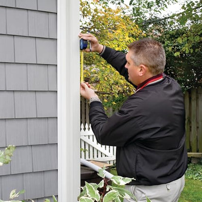 Oatey Mystic Rainwater Collection System, 2 in. x 3 in., White