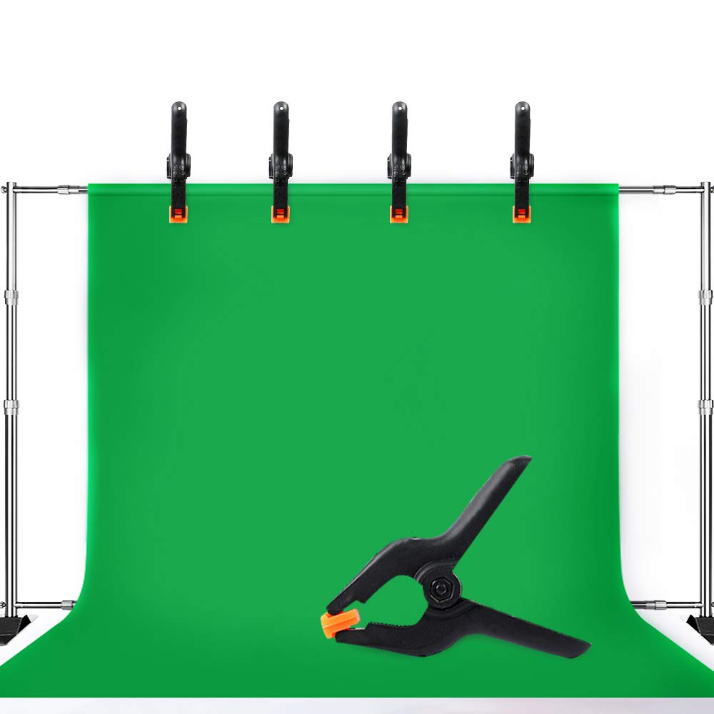 10 Packs of 3.5 inch Professional Plastic Small Spring Clamps Heavy Duty for Crafts and Backdrop Clips Clamps for Backdrop Stand,Photography, Home Improvement and so on