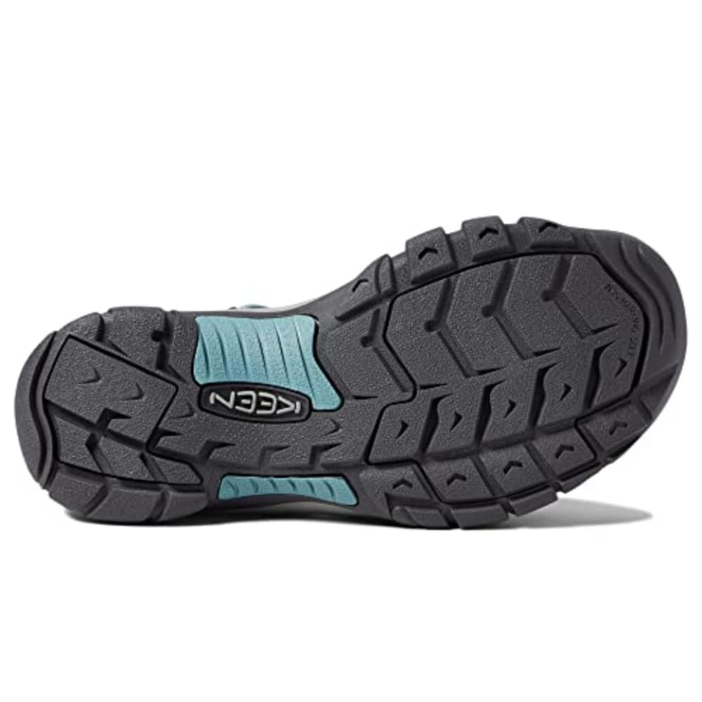 KEEN Women's Newport H2 Closed Toe Water Sandals, Navy/Magnet, 8