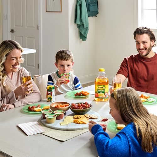 Mott's 100% Original Apple Juice, 8 Fl Oz Bottles, 24 Count (4 Packs Of 6), 2 Servings Of Fruit, 100% Fruit Juice, Gluten-free, Caffeine-free, Kosher, Contains No Artificial Colors Or Sweeteners