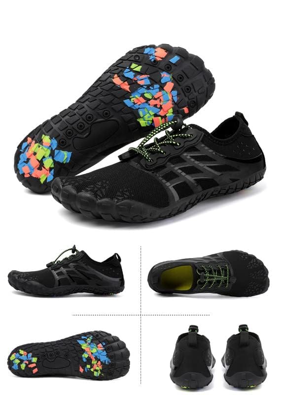 LIZRHA Water Shoes for Men and Women Quick Dry Aqua Swim Barefoot Shoes for Outdoor Fishing Beach Pool Boat Surfing Walking Water Park and Yoqa Activities