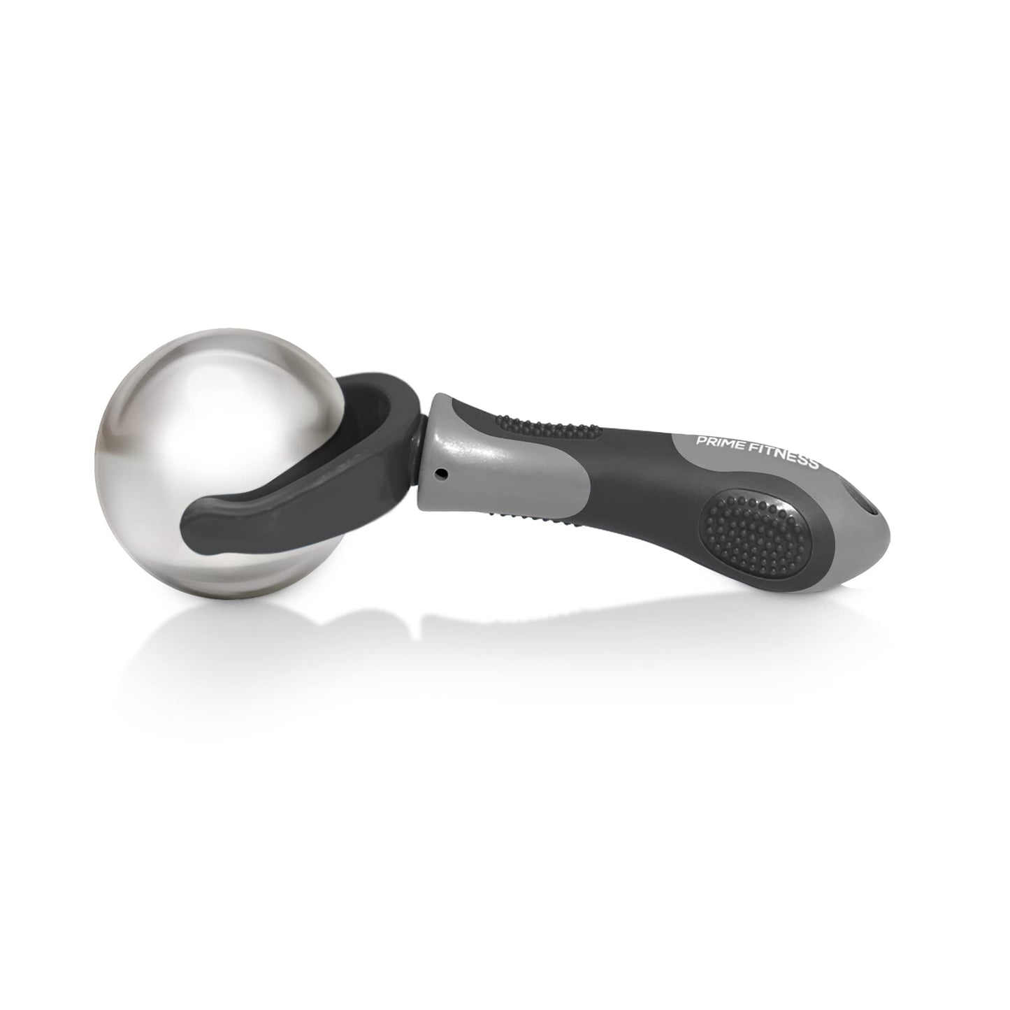 PRIME Fitness Cold Massage Roller Ball | Cold Therapy | Ice Roller Ball with Handle | cryo Stick | Relieve Muscle Pain (Black)