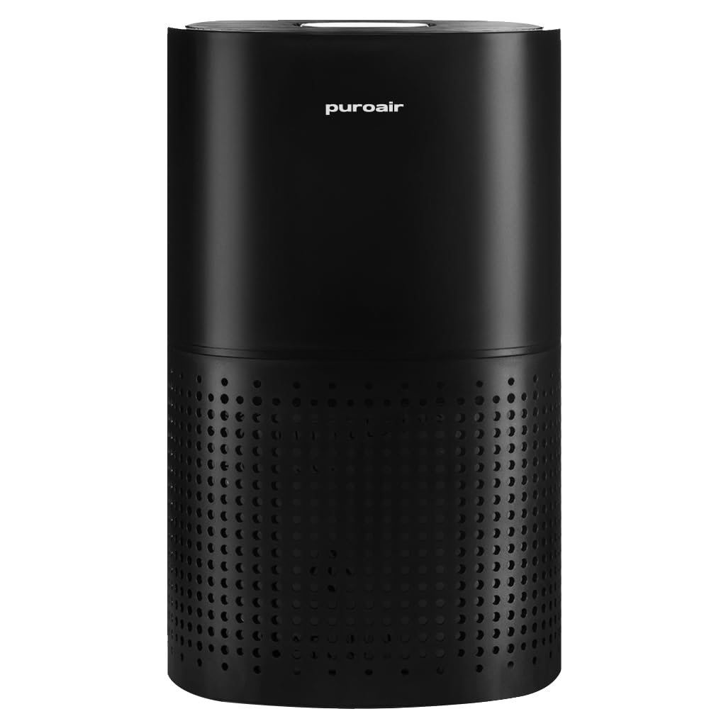 PuroAir 240 HEPA Air Purifier for Home Large Rooms - Covers Up To 1,000 Sq Ft - Filters Up To 99.9% of Pollutants, Smoke, Pollen, Dust - Quiet HEPA Air Filter - Air Purifiers for Bedroom