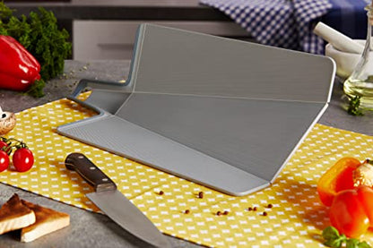 Joseph Joseph Chop2Pot Plus Folding Cutting Board (Large) - Pale Blue