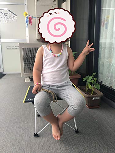 iClimb Ultralight Compact Camping Folding Table with Carry Bag (Black - S)