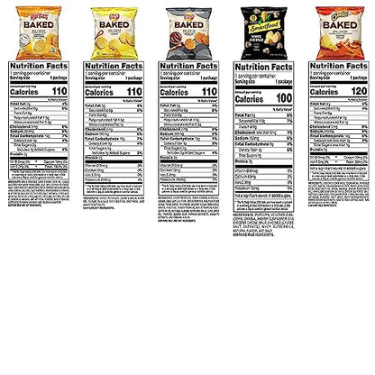 Frito Lay Baked & Popped Mix Variety Pack, (Pack of 40)
