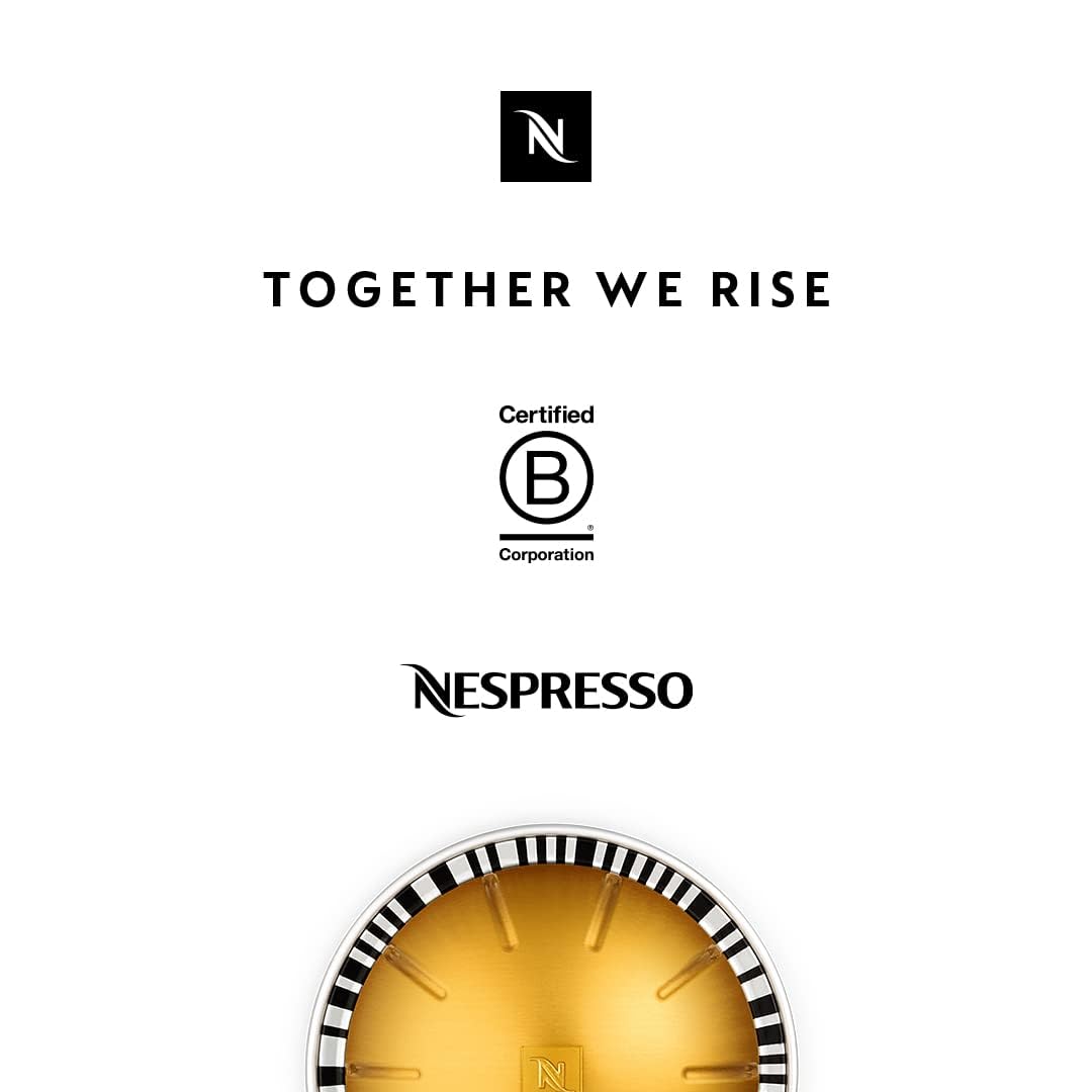 Nespresso Capsules Original Line, Arpeggio Decaffeinato, Dark Roast Coffee, 50-Count Coffee Pods