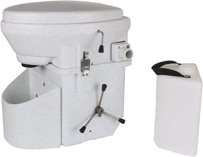 Nature's Head Self Contained Composting Toilet with Close Quarters Spider Handle Design