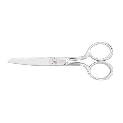 Gingher 5" Fabric Scissors, Premium Forged Steel Fabric Shears, Sharp Knife Edge Sewing Scissors for Cutting Cloth with Protective Sheath, Ambidextrous Design