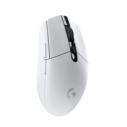 Logitech G305 LIGHTSPEED Wireless Gaming Mouse, Hero 12K Sensor, 12,000 DPI, Lightweight, 6 Programmable Buttons, 250h Battery Life, On-Board Memory, PC/Mac - White