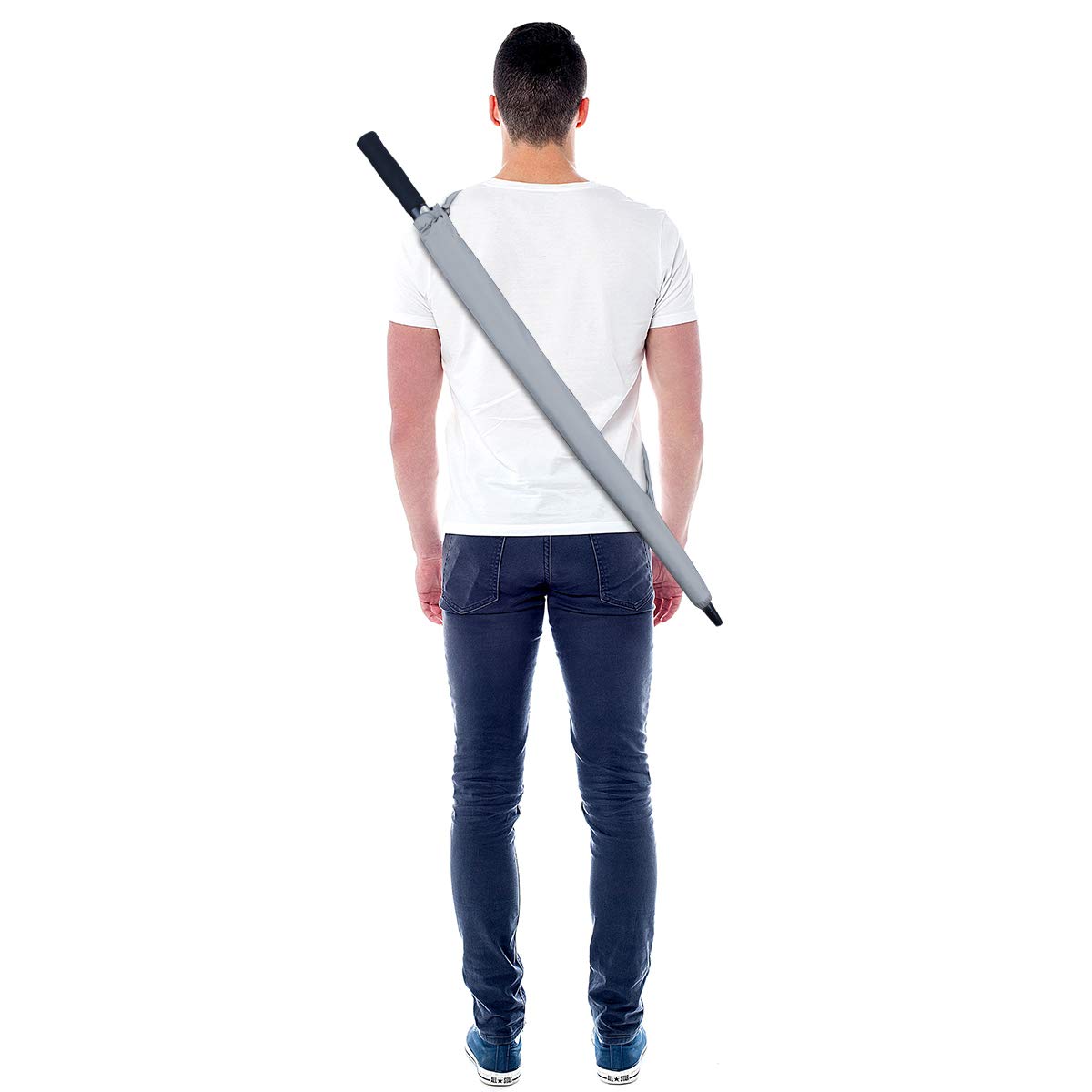 G4Free Extra Large Golf Umbrella 68 inch Square Vented Windproof Auto Open Double Canopy Oversized Stick Umbrella