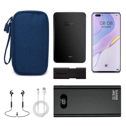 eYistar Diabetic Supplies Travel Case Organizer for Test Strips, Lancets, Needles, Lancing Device, Glucose Meter, Alcohol Wipes, Insulin Pens, Syringes, Diabetes Testing Kit Storage Bag (Blue)