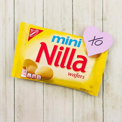 NILLA Wafers Mini Cookies, Vanilla Wafers, 10 Snack Packs