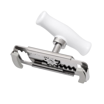 Kichwit Jar Opener for Weak Hands, Jar Bottle Opener for Seniors with Arthritis, Bottle Opener Keychain Included