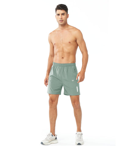 NORTHYARD Men's Athletic Running Shorts Quick Dry Workout Shorts 7"/ 5"/ 9" Lightweight Sports Gym Basketball Shorts Hiking Exercise LODENFROST-5inch L