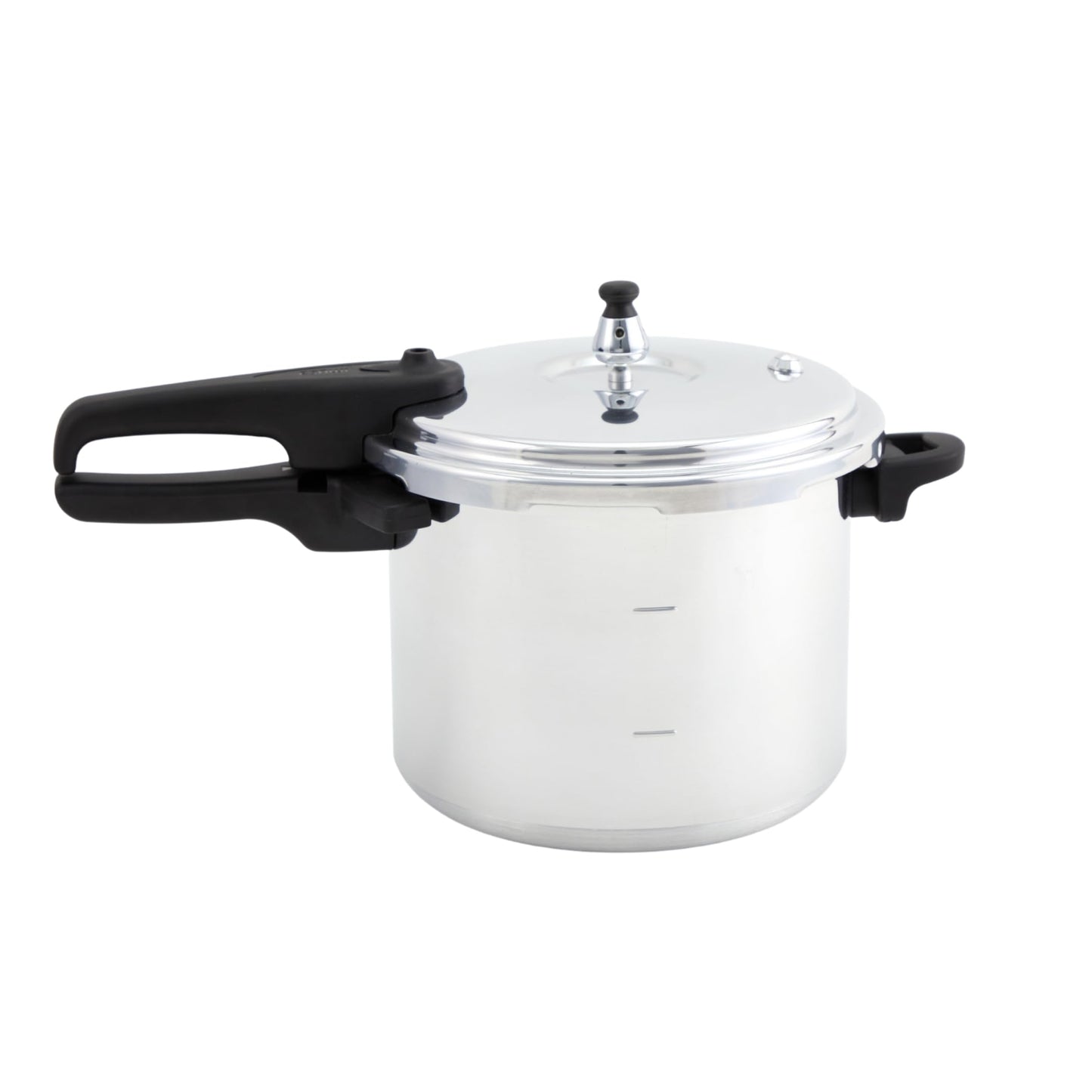 IMUSA USA A417-80801W Stovetop Aluminum Pressure Cooker 7.0-Quart,Silver