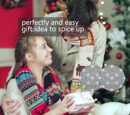 NBTEPEM 2pcs Bling Car Cup Holder Coaster, 2.75 inch Anti-Slip Shockproof Universal Fashion Coasters Insert Crystal Rhinestone Automotive Interior Accessories for Women (2 pcs, White)