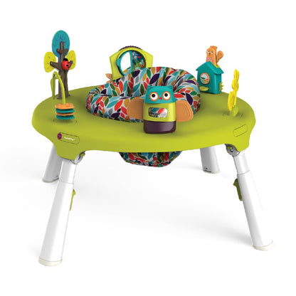 ORIBEL PortaPlay Baby Activity Center: Development Focused Toys. Foldable, Portable, and Transforms to a Play Table, Unisex (Forest Friends)