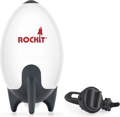 Rockit Baby Rocker USB Rechargeable - Hands-Free Portable Rocker Sleep Aid Soother Gently Rocks Stroller or Buggy - Adjustable Speed 60-Min Timer - Fits Pushchairs & Prams Creates Automatic Bouncer