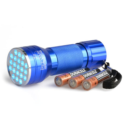 PeeDar 2.0 UV Pet Urine Detector Black Light LED Flashlight + Cat & Dog Behavior Guide. Ultra Bright Optimal 380-385NM Wavelength Finds Invisible Stains Instantly! Stop Pet Pee Issues Forever