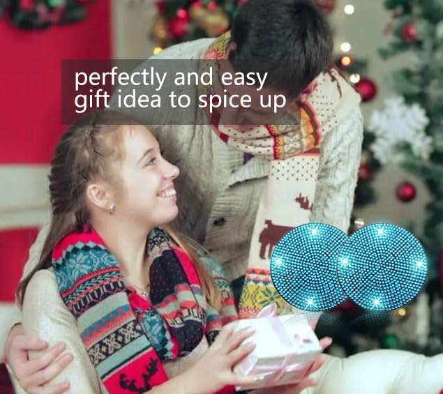 NBTEPEM 2pcs Bling Car Cup Holder Coaster, 2.75 inch Anti-Slip Shockproof Universal Fashion Car Coasters Insert Bling Crystal Rhinestone Automotive Interior Accessories for Women (2 pcs, Aquamrine)