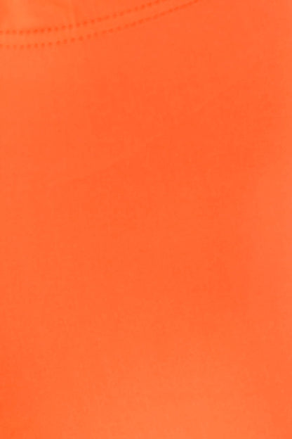 Leggings Depot Women's Buttery Soft Fashion Biker Shorts Athletic Shorts for Yoga, Orange, Large