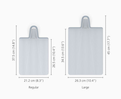 Joseph Joseph Chop2Pot Plus Folding Cutting Board (Large) - Pale Blue