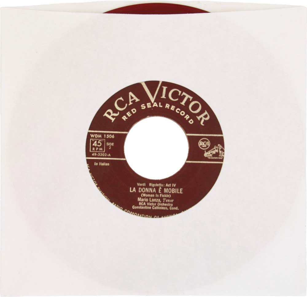 (200) Archival Quality Acid-Free Heavyweight Paper Inner Sleeves for 7 Inch Vinyl Records #07IW