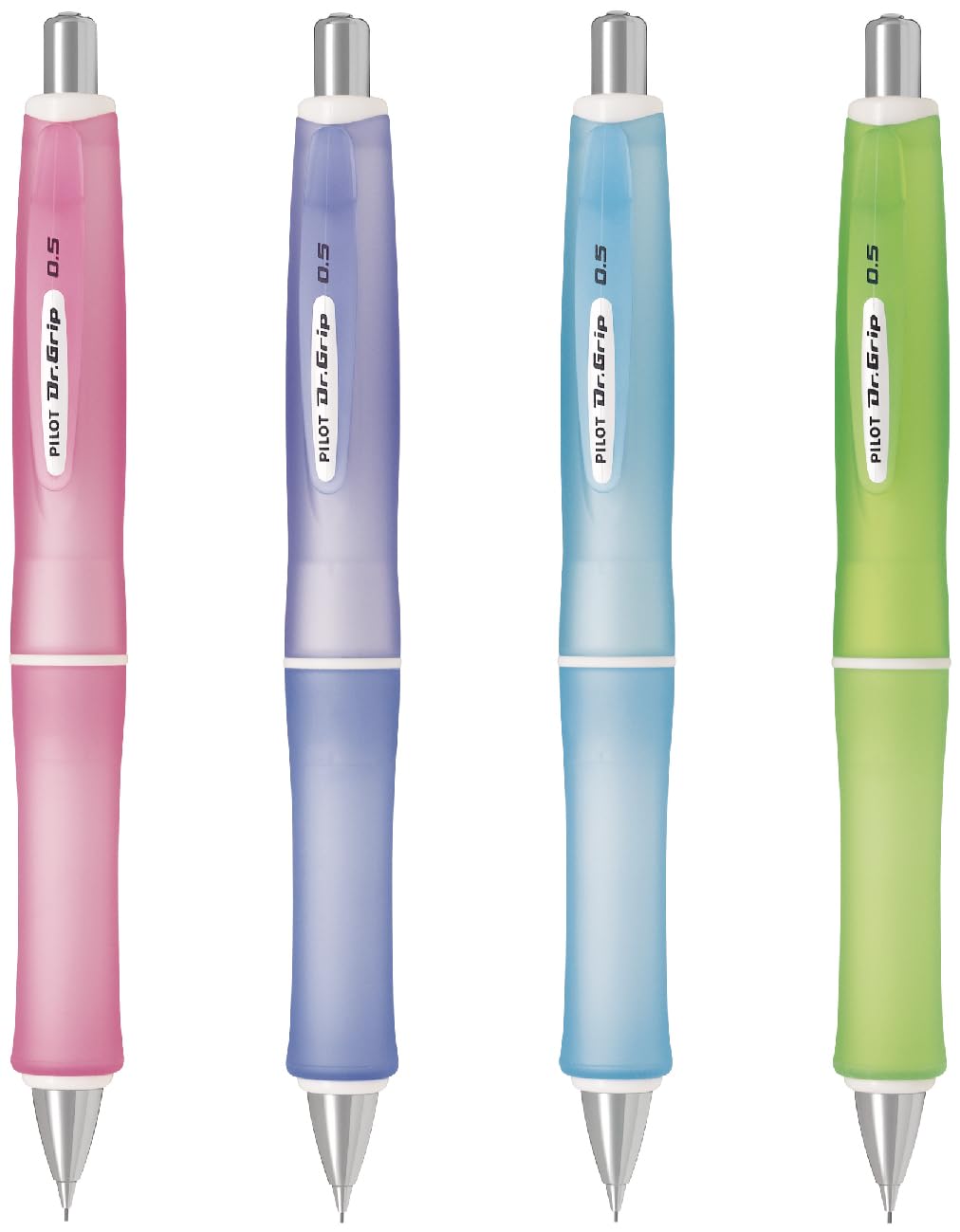 Pilot Dr. Grip G-Spec Frost Color Shaker Mechanical Pencil - 0.5 mm, Frost Pink Body (HDGS-60R-RP)