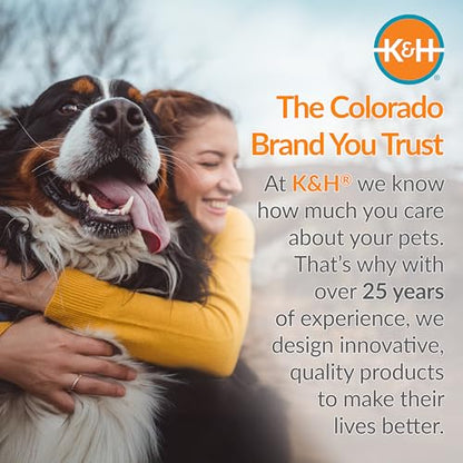 K&H Pet Products Car Door Protector for Dogs, 2 Pack Waterproof Interior Pet Car Door Protector from Dog Scratching, Stay Put Cover Design, Fits Most Vehicles, Washable - 27 x 19in Black