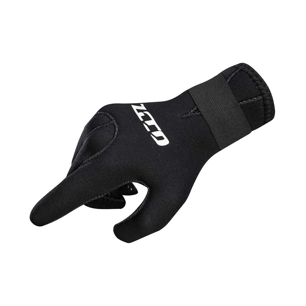 Neoprene Gloves Scuba Diving Gloves Wetsuit Dive Gloves for Men Women Kids, 3MM 5MM Flexible Anti Slip Thermal Five Finger Surfing Glove for Spearfishing Paddling Kayaking Swimming (3mm Black, S)