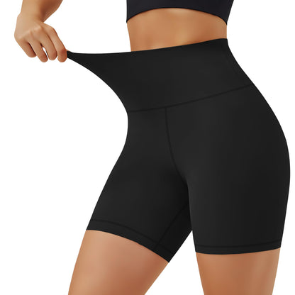 GYMGUN High Waisted Biker Shorts for Women Fitness-Tummy Control Workout Summer Yoga Shorts Gym Athletic Running