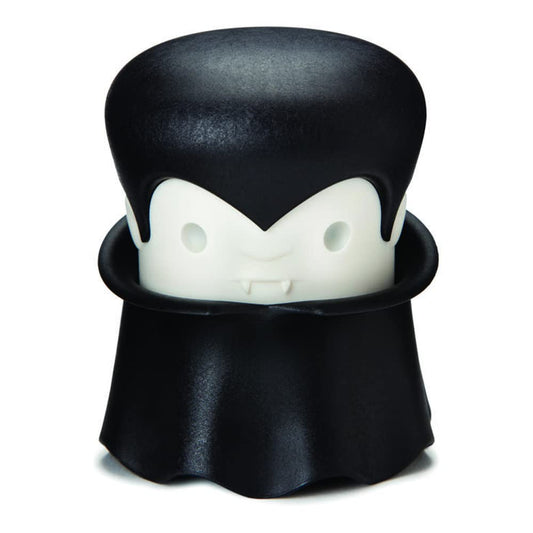 OTOTO Gracula Garlic Crusher, Garlic Peeler, Also for Ginger, Nuts, Chili, Herbs - Twist Top Mincer & Easy Squeeze Manual Press Peeler, Goth Gifts