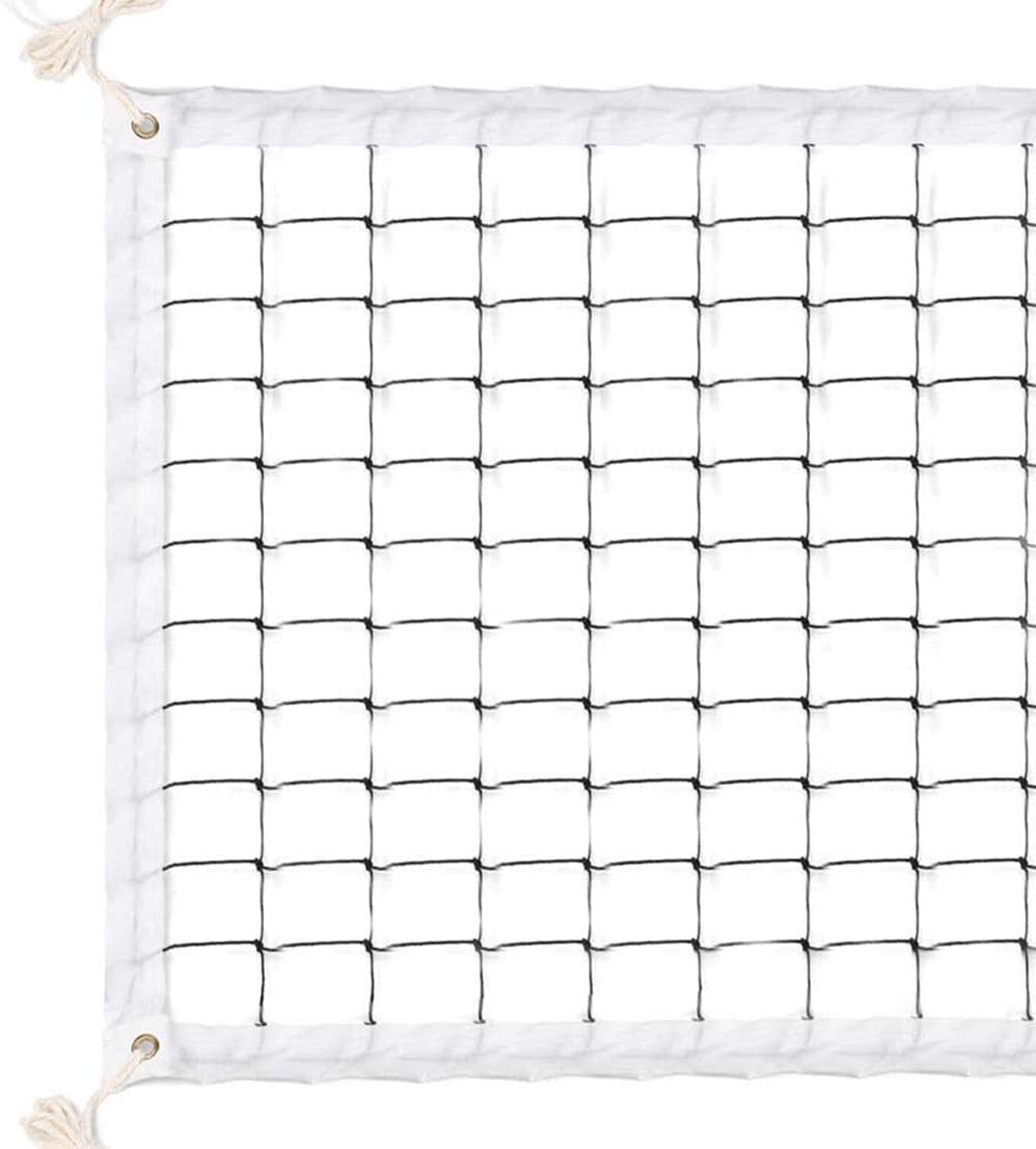 Professional Volleyball Net,Pool Volleyball Net with Aircraft Wire Rope, 32 FT x 3 FT, for Indoor and Outdoor (No Poles)