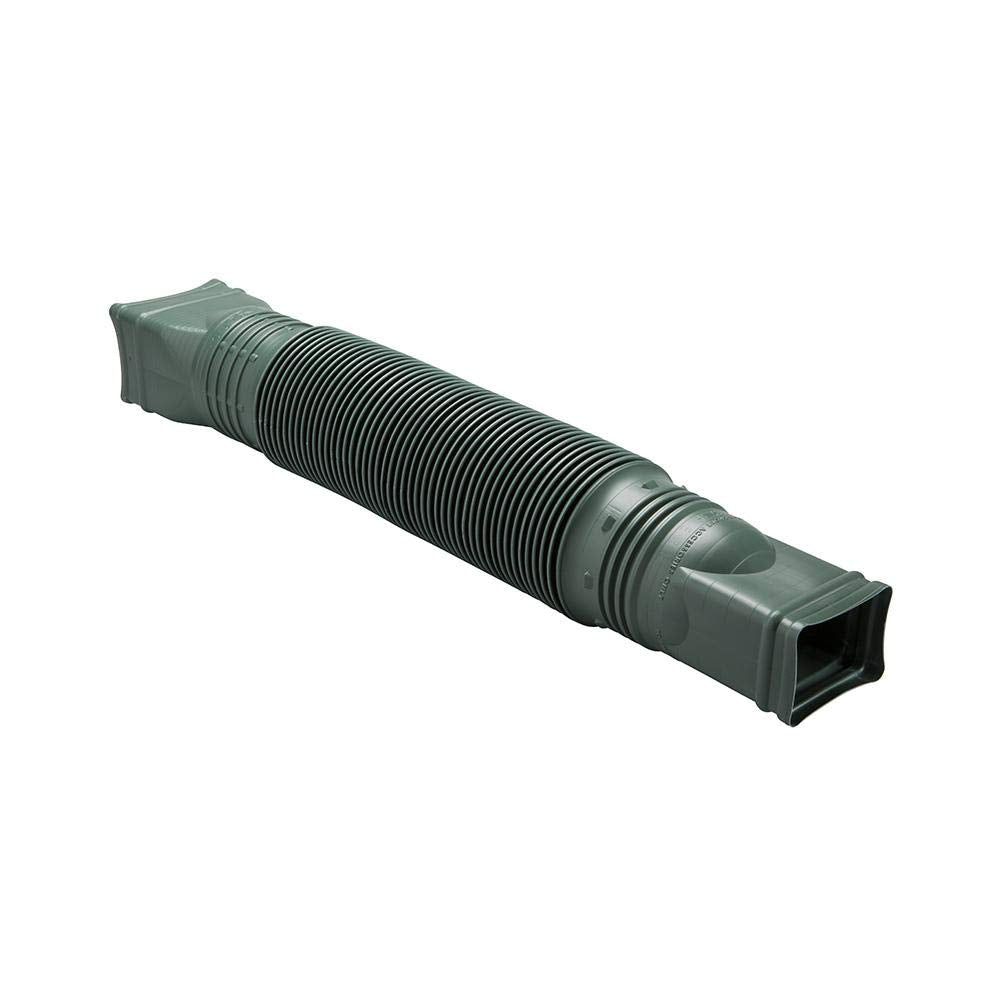 Amerimax Green Flexible Downspout Extension Gutter Connector Rainwater Drainage