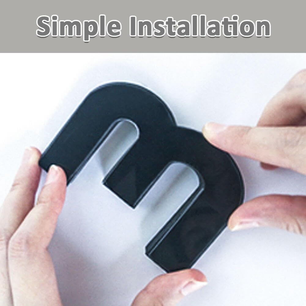 Mintime Modern Frameless DIY Wall Clock Large 3D Wall Watch Mirror Numbers for Home Office Decorations