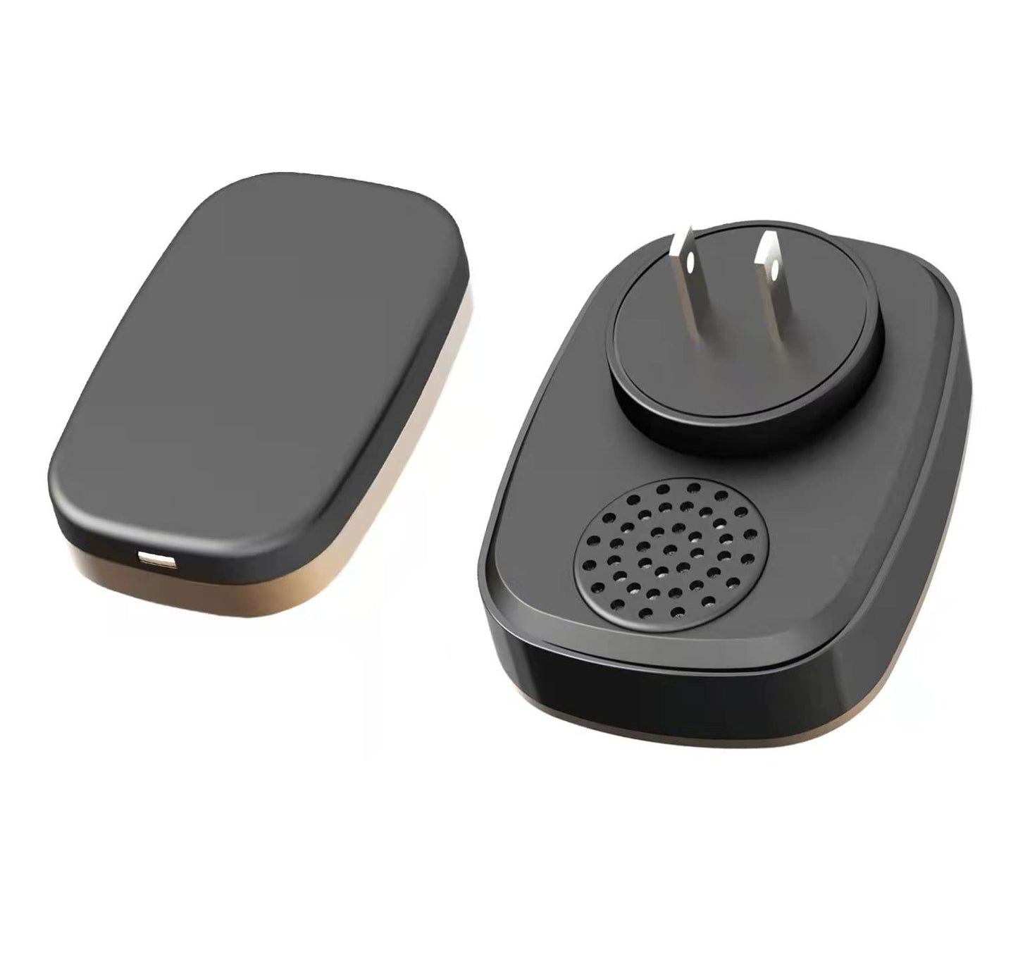 LUAMB Wireless Doorbell, 1,000ft Range Loud Enough with 5 Volume Levels and Mute Mode Door Chimes LED Flashing