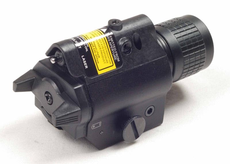 Ade Advanced Optics Tactical Class IIIA Green Laser Sight with 200 lm LED Flashlight & Built in RIS Rail Mounts