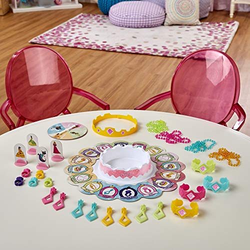 Hasbro Gaming Pretty Pretty Princess: Edition Board Game Featuring Disney Princesses, Jewelry Dress-Up Game for Kids Ages 5 and Up, for 2-4 Players (Amazon Exclusive)