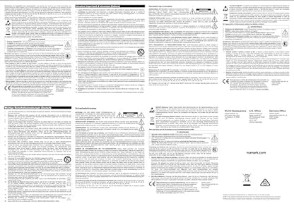 Numark Mixstream Pro Go Portable DJ Controller with Battery, Mixer with Stem Separation, Speakers, WiFi Streaming, Touchscreen, works with Serato DJ