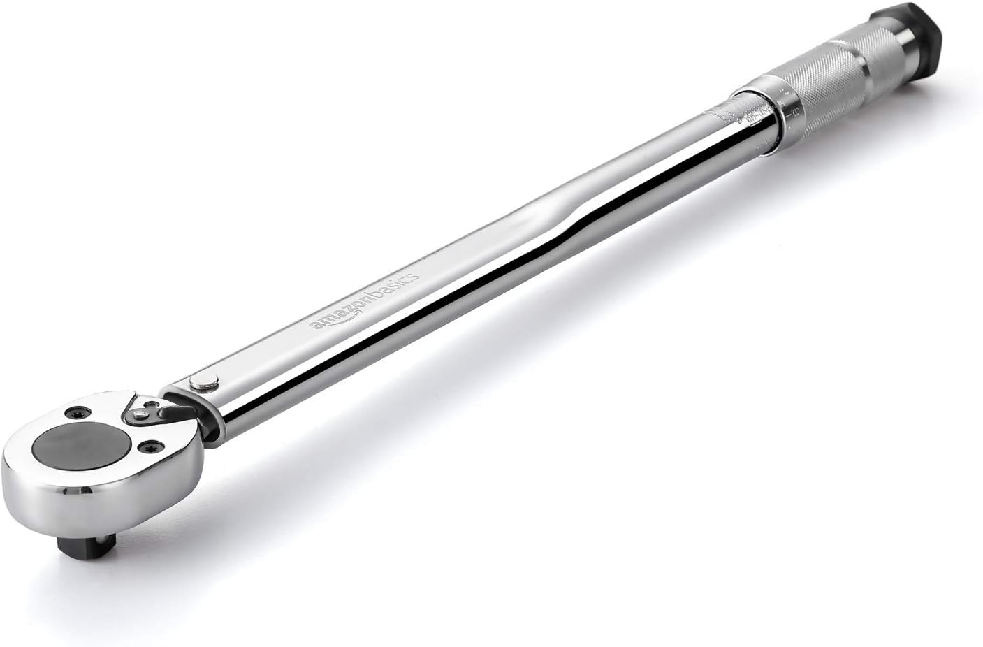 Amazon Basics 1/2-Inch Drive Click Heavy-Duty Torque Wrench - 25-250 foot-lb, 33.9-338.9 Nm