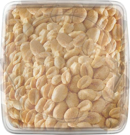 PLANTERS Salted Peanuts Cocktail, Party Snack, Plant-Based Protein, After School Snack, Roasted in Peanut Oil, Salted Nuts, Snacks for Adults, Bulk Nuts, Kosher, 2.19lb Jar